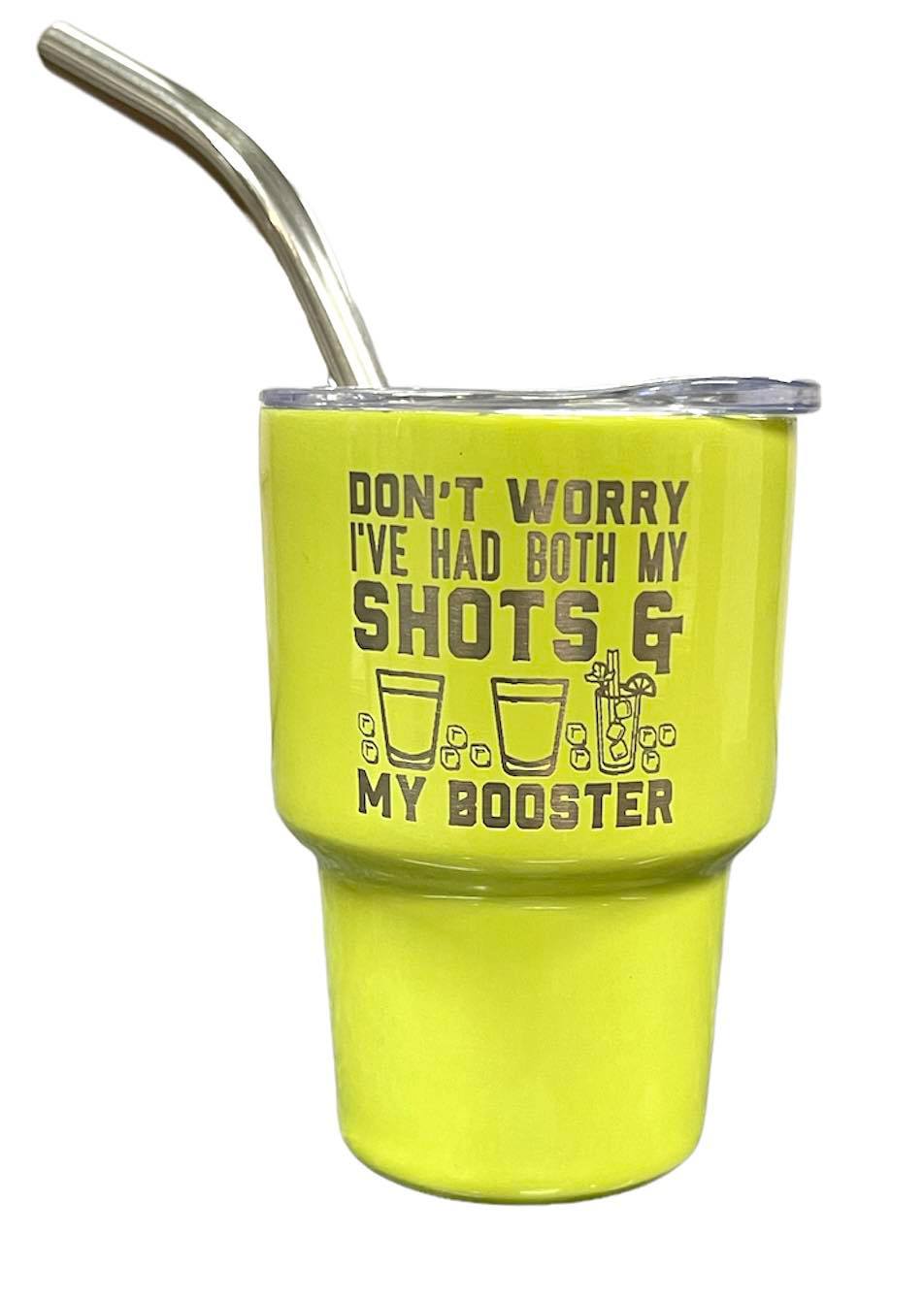 Mini MUG Tumbler 2 oz stainless Steel Shot Glass with Lid / Straw  Sublimation / Bachelorette / Gift Idea/ Bachelor Party Favor